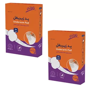 پد عرق گیر تافته مدل M40 دو بسته 20 عددی