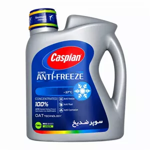 ضدیخ خودرو کاسپین مدل سوپر ضدیخ حجم دو لیتر