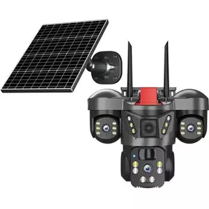 دوربین مینی اسپیددام سولار سیمکارتی 3 لنز 15 مگاپیکسل V380 PRO مدل QL23-4G