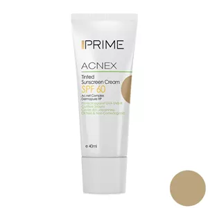 کرم ضد آفتاب رنگی بژ طبیعی SPF60 پریم (Prime) بژ طبیعی