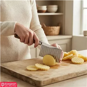 خلال کن و اسلایسر سیب زمینی استیل ریما مدل 13252 
