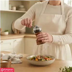 قهوه ساب دستی چوبی و اکرولیک ریما سایز بزرگ