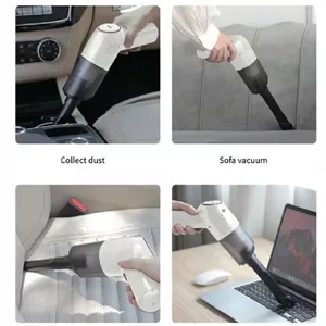 جاروی شارژی خودرو ام اچ دی ال مدل VC-01A سفید