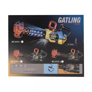 تفنگ بازی gatling مدل رگباری موزیکال کد 3030