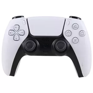 دسته بازی بی سیم طرح پلی استیشن فایو P4-Plus T28 PS4 / PC آبی