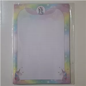 کاغذ خط دار طرح دار چند رنگ
