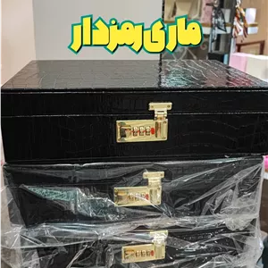 جعبه ساعت پوست ماری رمز دار
