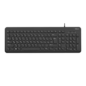 کیبورد ارگونومیک هترون مشکی مدل HK181 | گارانتی 18 ماهه فوران تیما