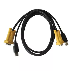 کابل KVM USB دی-نت مدل 062 طول 1.5 متر