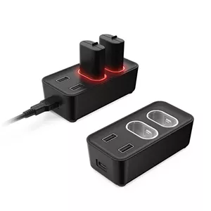 پایه شارژر باتری دسته بازی Xbox One X/S دابی TYX-0665 800mAh مشکی