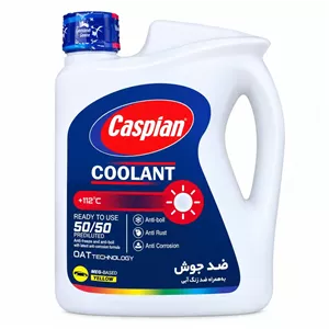 ضد یخ کولانت کاسپین مدل OAT حجم 4 لیتر