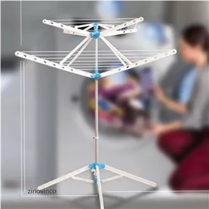 بند رخت آویز تاشو مدل چتری دو طبقه