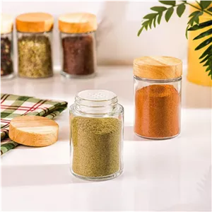 جا ادویه درب چوبی 110 سی سی لیمون