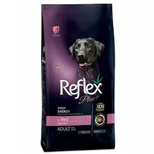 ذای خشک سگ بالغ مدل های انرژی با طعم گوشت گاو رفلکس پلاس Reflex Plus وزن 3 کیلوگرم