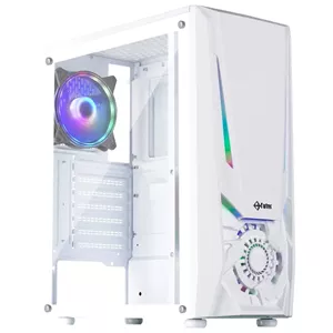 کیس گیمینگ فاطر سفید مدل FG-523W | گارانتی 24 ماهه فاطر داده پردازی راحیل