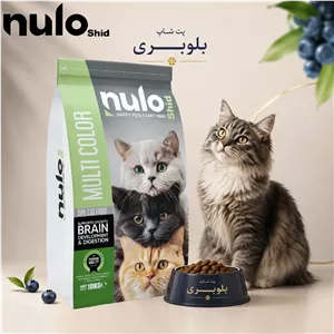 غذای خشک گربه مولتی کالر نولوشید 10 کیلوگرم اورجینال شرکتی