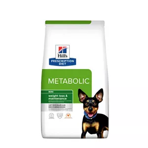 غذای خشک رژیمی سگ نژاد کوچک هیلز با طعم مرغ Hill's Metabolic Mini Dog Food With Chicken وزن 3 کیلوگرم