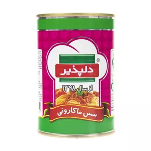 کنسرو سس ماکارونی با سویا دلپذیر(400 گرمی)