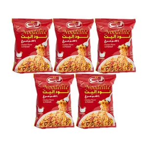نودل با طعم مرغ الیت 75 گرم بسته 5 عددی