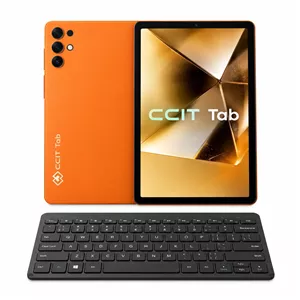 تبلت 10 اینچ سی سی آی تی مدل Tab 19 plus ظرفیت 1 ترابایت رم 16 گیگابایت نارنجی
