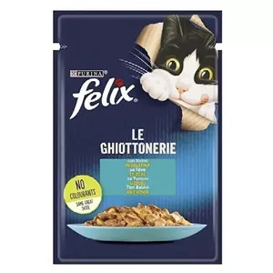 پوچ گربه فلیکس با طعم ماهی تن 85 گرم