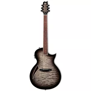 گیتار ESP LTD TL-6 QM - Charcoal Burst