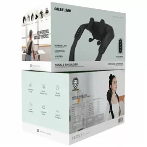 ماساژور چهاربعدی گردن و شانه گرین لاین GNNSHMSSRBK