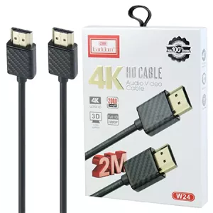کابل HDMI 4K ارلدام ET-W24 طول 2 متر مشکی