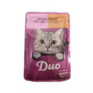 پوچ گربه ویسکاس روسی با طعم گوشت شکار و بوقلمون 85 گرم
