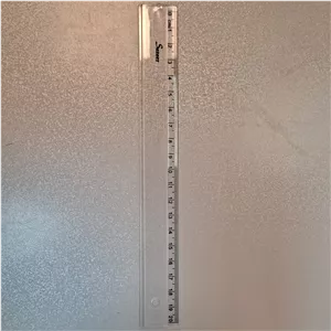 خط کش 20 سانت شیشه ای ( پلاستیکی) صریر