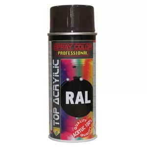 اسپری رنگ قهوه ای کد 8019 RAL اکریلیک