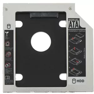 براکت هارد اینترنال مدل 9.5 hdd caddy مشکی