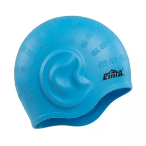 کلاه شنا گوشی دار cima اصلی آبی روشن