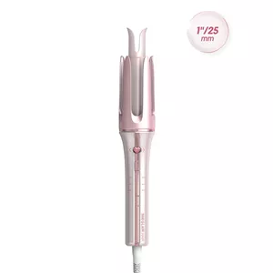 دستگاه فر کننده مو کرلی شیگلم سایز 25mm رنگ صورتی Cupid's Charm | ضمانت اصالت بانوکالا