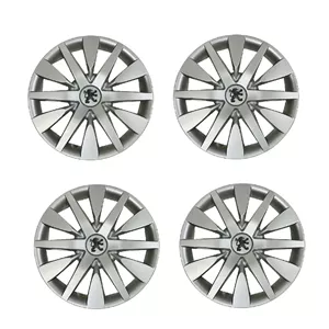 قالپاق چرخ خودرو ابویی مدل نیوبالانس 14 کد nw4 سایز 14 اینچ بسته 4 عددی - نقره ای
