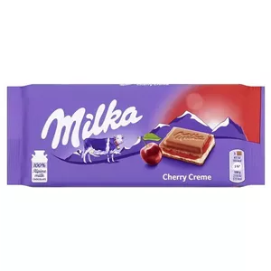 شکلات میلکا با طعم گیلاس - Milka Cherry Creme