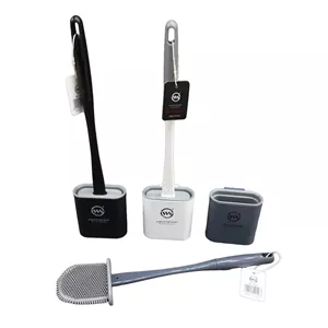 فرچه توالت سیلیکونی وارداتی رنگ مشکی کد 3509
