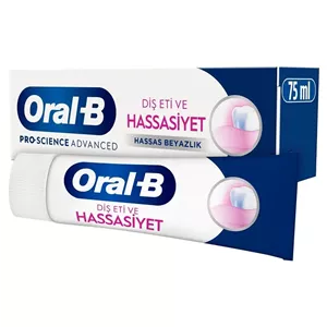 خمیر دندان لثه و دندان حساس اورال بی مدل CALM سفید کننده ORAL-B SENSIBILITE & GENCIVES CALM BLANCHEUR