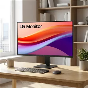 مانیتور 24 اینچ ال جی مدل LG 24U411A-B 24 Inch Monitor Full HD