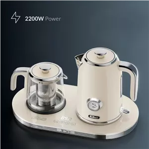 چای ساز فلرمدلTS490رنگ کرم با۱۸ماه گارانتی شرکتی ۱۲ماه کارت بیمه طلایی دیجسکو