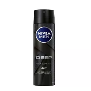 اسپری خوشبو کننده بدن مردانه نیوآ (Nivea) مدل DEEP EFFET حجم 150 میلی لیتر