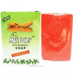 صابون زردچوبه مکس لیدی (Max Lady) وزن 75 گرم