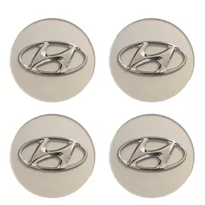 درپوش رینگ قطعه سازان کبیر مدل RING-HYU-946  مجموعه 4 عددی | نقره ای