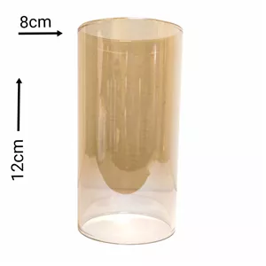 حباب شمعدان مدل 8  | برنز |