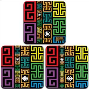 زیر لیوانی رنس مدل C3-42146 بسته 3 عددی | چند رنگ