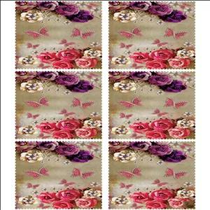 زیربشقابی رنس مدل U3-42818 بسته 6 عددی | چند رنگ