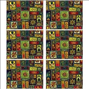 زیربشقابی رنس مدل U3-42552 بسته 6 عددی | چند رنگ