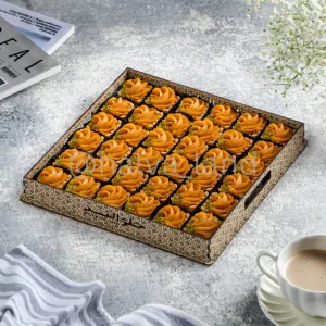 تارت حلوای زعفرانی حلوالند