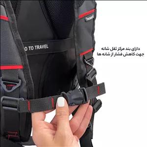 کوله پشتی لپ تاپ فوروارد کد GAMERS PRO 18 -0017 gaming مناسب برای لپ تاپ 17 اینچی و بزرگتر مشکی