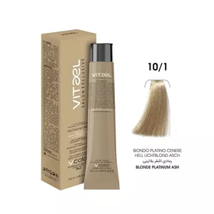 رنگ مو ویتاال (vitael) شماره 10.1 بلوند دودی پلاتینه حجم 100 میلی‌لیتر